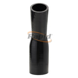 Silicone Hose 45 Deg; Black   I.D 2.25" 57mm, Wall 5.3mm,   145mm Leg