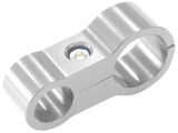 Stepped Billet Aluminium Dual Hose Separators, 9/16" (14.2mm) I.D. & 5/8" (15.9mm) I.D.