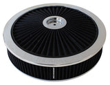 Full Flow Top Universal Air Filter Assembly, 28mm (1-1/8”) Drop base