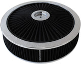 Full Flow Top Universal Air Filter Assembly, 28mm (1-1/8”) Drop base