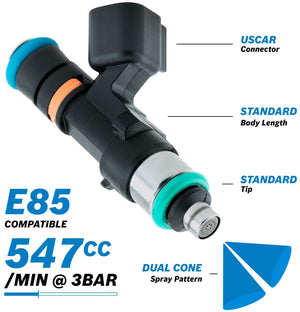 Bosch 547cc EV14 Medium Fuel Injector