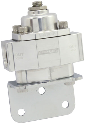 Billet 2-Port Fuel Pressure Regulator, -8 ORB Ports