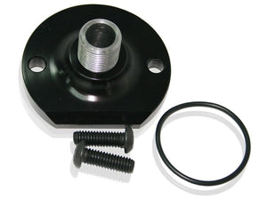 Billet Oil Bypass Eliminator Mount - Black