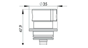 Fuel Rail Adapter, Suit Ford Falcon BA-BF, FG, Territory