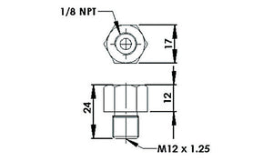 Fuel Rail Adapter, Suit Mazda RX-7, Toyota MR2, Celica GT4