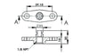 Fuel Rail Adapter, Suit Toyota Subaru 40mm Centres