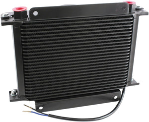 25 Row Universal Modular Oil Cooler with Fan & Shroud