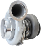 BOOSTED 7075 V-Band 1.16 Turbocharger 950HP, Natural Cast Finish