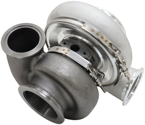 BOOSTED 7682 V-BAND 1.01 Turbocharger 1500HP, Natural Cast Finish