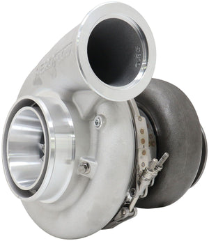 BOOSTED 7682 V-BAND 1.15 Turbocharger 1500HP, Natural Cast Finish