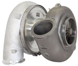 BOOSTED 106112 V-Band 1.25 Turbocharger 3000HP, Natural Cast Finish