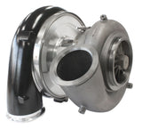 BOOSTED 94102 V-Band 1.22 Turbocharger 2500HP, Hi Temp Black Finish