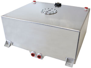 Aluminium 25 Gallon (95L) Fuel Cell with Cavity/Sump & Fuel Sender