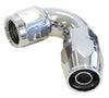 880 Elite Series Full Flow Cutter Swivel Straight Hose End