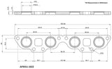 Nissan SR20 Stainless Steel Header Flange