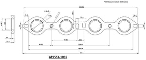 GM LS Stainless Steel Header Flange