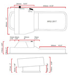 Nissan RB Fabricated Front Sump Oil Pan