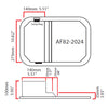 Mazda Fabricated Front Sump Oil Pan