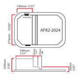 Mazda Fabricated Front Sump Oil Pan