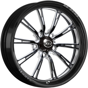 Hammer-S 15" x 3.5" Front Wheel, Black with Eclipse Finish