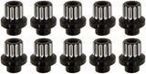 12-Point Wheel Nut Set, Black Eclipse Finish