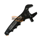 ADJUSTABLE WRENCH GRIP SPANNERBLACK -3AN TO -12AN