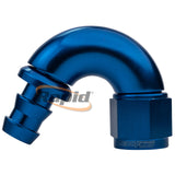 550 Series Cutter Style One Piece Swivel 150° Stepped Hose End