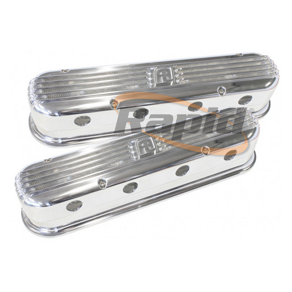 LS CHEV BILLET RETRO POLISHED VALVE COVERS, LS2 AND LS3 COIL – Rapid ...