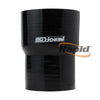 Silicone Hose Reducer Str     Black I.D 3.50-3.00" 90-76mm, 5.3mm, 127