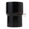 Silicone Hose Reducer Str     Black I.D 3.50-3.00" 90-76mm, 5.3mm, 127