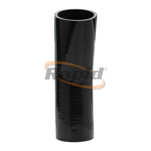 Silicone Hose 23 Deg; Black   I.D 3.00" 76mm, Wall 5.3mm,   125mm Leg