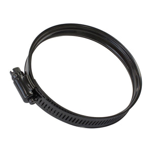 Constant Tension Dual Bead Black Stainless Hose Clamp - Single
